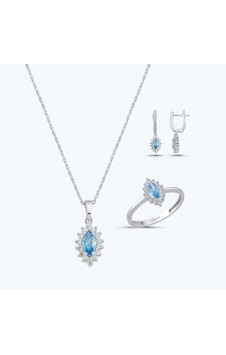 Altınbaş Altın Üçlü Markiz Set Autk0032-b-24627-a-set Altınbaş Altın Üçlü Markiz Set Autk0032-b-24627-a-set