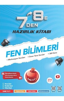 7 Den 8 E Fen Bilimleri Hazırlık Kitabı 7 Den 8 E Fen Bilimleri Hazırlık Kitabı