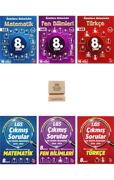 Newton Lgs 8. Sınıf Matematik Fen Ve Türkçe Denemeleri Ve Çıkmış Sorular 6lı Set + Telefon Standı Newton Lgs 8. Sınıf Matematik Fen Ve Türkçe Denemeleri Ve Çıkmış Sorular 6lı Set + Telefon Standı
