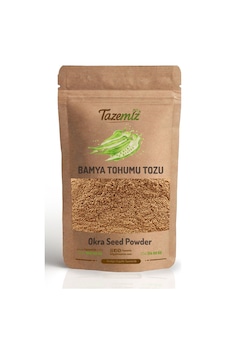Tazemiz Bamya Tohumu Tozu 500 G Tazemiz Bamya Tohumu Tozu 500 G