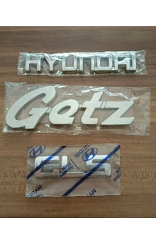 Hyundai Getz Gls Bagaj Yazısı 3lü Takım Hyundai Getz Gls Yazısı Hyundai Getz Gls Bagaj Yazısı 3lü Takım Hyundai Getz Gls Yazısı