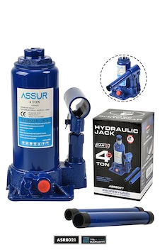 Assur Asr8021 4 Ton Oto Kaldırma Krikosu Şişe Kriko Hidrolik Mavi Assur Asr8021 4 Ton Oto Kaldırma Krikosu Şişe Kriko Hidrolik Mavi