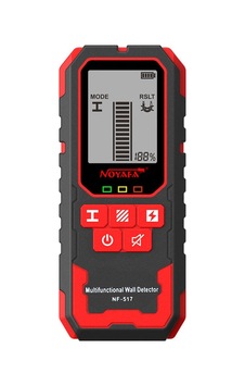 Noyafa Nf-517 Duvar Tarayıcı Ve 3'ü 1 Arada Lcd Ekranlı Saplama Bulucu Noyafa Nf-517 Duvar Tarayıcı Ve 3'ü 1 Arada Lcd Ekranlı Saplama Bulucu