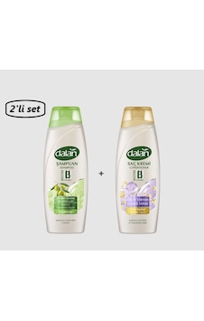 Zeytinyağlı Şampuan 450 Ml + Dalan Kolay Tarama Saç Kremi 2'li Set Kuru Zeytinyağlı Şampuan 450 Ml + Dalan Kolay Tarama Saç Kremi 2'li Set Kuru