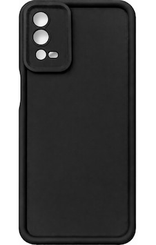 Oppo A55 4g Uyumlu Kamera Çıkıntılı Mat Silikon Telefon Kılıfı Siyah Oppo A55 4g Uyumlu Kamera Çıkıntılı Mat Silikon Telefon Kılıfı Siyah