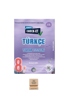 Okyanus Lgs 8. Sınıf Check Et Türkçe Tekrar Testleri+ Telefon Standı Okyanus Lgs 8. Sınıf Check Et Türkçe Tekrar Testleri+ Telefon Standı