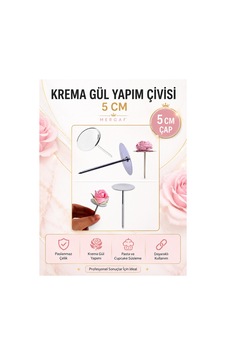 Krema Gül Yapım Çivisi 5 Cm Krema Gül Yapım Çivisi 5 Cm
