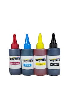 Asyaink Canon Uyumlu Kartuş Dolum Mürekkep Seti 4X100 ML Asyaink Canon Uyumlu Kartuş Dolum Mürekkep Seti 4X100 ML