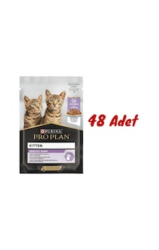 Purina Pro Plan Pouch Sos İçinde Hindili Yavru Kedi Konservesi 48 x 85 G Purina Pro Plan Pouch Sos İçinde Hindili Yavru Kedi Konservesi 48 x 85 G