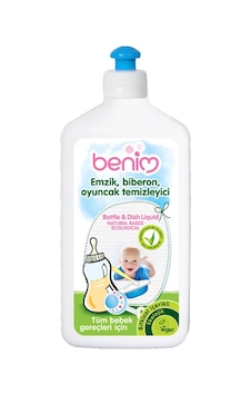 Benim Vegan Bitkisel İçerikli Emzik Biberon ve Oyuncak Temizleyici 500 ML Benim Vegan Bitkisel İçerikli Emzik Biberon ve Oyuncak Temizleyici 500 ML