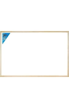 İnter Yazı Tahtası Ahşap Çerçeve 60x90cm Beyaz