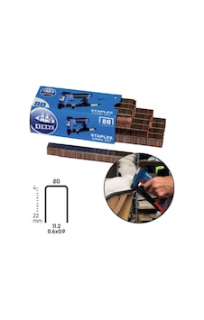 Delta Zımba Teli 80/14 (1 Paket=3.000 Adet) Delta Zımba Teli 80/14 (1 Paket=3.000 Adet)