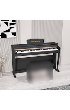 Cremonia 58808 Bk Dijital Piyano 88 Tuşlu Ağırlıklı Klavye - Siyah Cremonia 58808 Bk Dijital Piyano 88 Tuşlu Ağırlıklı Klavye - Siyah