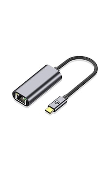 Zore Qg04 Type-c To Rj45 Ethernet Dönüştürücü Kablo 1024mbps 22cm Siyah Zore Qg04 Type-c To Rj45 Ethernet Dönüştürücü Kablo 1024mbps 22cm Siyah