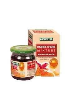 Aksuvital Bal Bitki Karışımı Kudret Narı Macunu 230 Gr Aksuvital Bal Bitki Karışımı Kudret Narı Macunu 230 Gr