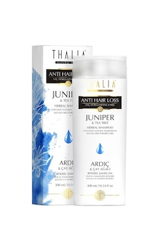 Thalia Ardıç Ve Çay Ağacı Özlü Saç Dökülmesine Karşı Etkili Bakım Şampuanı 300 ML Thalia Ardıç Ve Çay Ağacı Özlü Saç Dökülmesine Karşı Etkili Bakım Şampuanı 300 ML