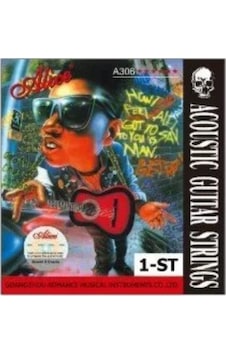 Alice A306XL-1 Akustik ve Elektro Gitar İnce Mi Teli - Tek tel 0 Alice A306XL-1 Akustik ve Elektro Gitar İnce Mi Teli - Tek tel 0