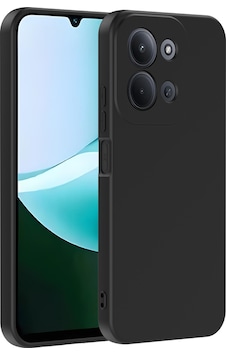 Xiaomi Redmi 15c Kılıf Zore Mara Lansman Kapak Siyah Xiaomi Redmi 15c Kılıf Zore Mara Lansman Kapak Siyah