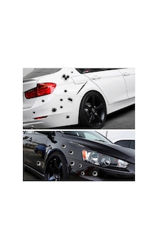 Araç Sticker Mermi Ve Oto Sticker Yara Şeklinde 3d Cpr-389-9d0993