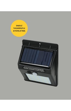 Muratech Bahçe Ve Dış Melar İçin Güneş Enerjili 20 Led Hareket Sensörlü Lamba Muratech Bahçe Ve Dış Melar İçin Güneş Enerjili 20 Led Hareket Sensörlü Lamba