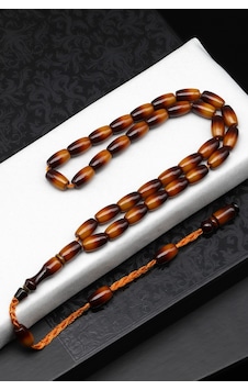 Sürmeli Katalin Tesbih 7 X 12 Mm Kapsül Kesim - T-1790 Sürmeli Katalin Tesbih 7 X 12 Mm Kapsül Kesim - T-1790
