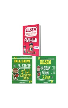 Ardışık Yayınları 3. Sınıf Bilsem Hazırlık Kitabı + Deneme Sınav Seti 3 Kitap Ardışık Yayınları 3. Sınıf Bilsem Hazırlık Kitabı + Deneme Sınav Seti 3 Kitap