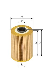 BOSCH 09864B7018 Yağ Filtresi (Bmw: 3 Serı-1Serı) BOSCH 09864B7018 Yağ Filtresi (Bmw: 3 Serı-1Serı)