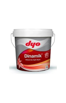 Dyo Dinamik Silikonlu Dış Cephe Boyası Beyaz 15 Lt 20 Kg 15 LT