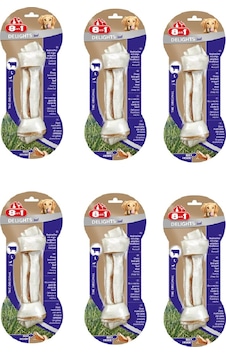 8in1 Delights Bones Large Biftekli Köpek Ödül Kemiği 85 Gr. X 6 Adet 8in1 Delights Bones Large Biftekli Köpek Ödül Kemiği 85 Gr. X 6 Adet