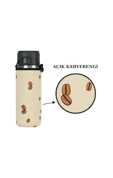Quick Flip 1.06 Lt. İle Uyumlu Omuz Askılı Termos Kılıfı Açık Kahverengi Quick Flip 1.06 Lt. İle Uyumlu Omuz Askılı Termos Kılıfı Açık Kahverengi