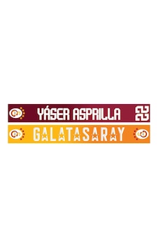 Gsstore Galatasaray Yaser Asprilla Welcome Şal Atkı U252392 Sarı - Kırmızı Gsstore Galatasaray Yaser Asprilla Welcome Şal Atkı U252392 Sarı - Kırmızı
