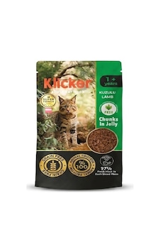 Klicker Pauch Kuzulu Kedi Konservesi 85 Gr Klicker Pauch Kuzulu Kedi Konservesi 85 Gr