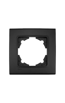 Tekli Çerçeve, Gece Siyahı Renk Seçeneği, Modern Ve Şık Tasarım 001 Tekli Çerçeve, Gece Siyahı Renk Seçeneği, Modern Ve Şık Tasarım 001