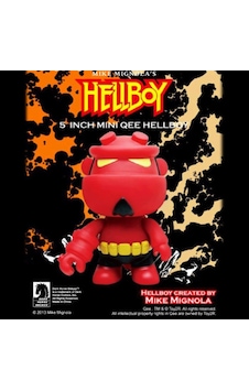 Hellboy 5 Mini Qee Figure: Red Hellboy 5 Mini Qee Figure: Red