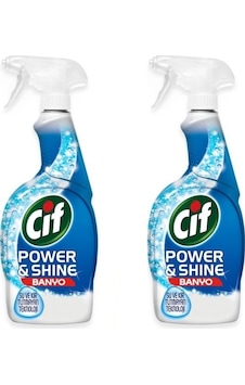 Cif Power & Shine Banyo Temizleyici Sprey 2 x 750 ML Cif Power & Shine Banyo Temizleyici Sprey 2 x 750 ML