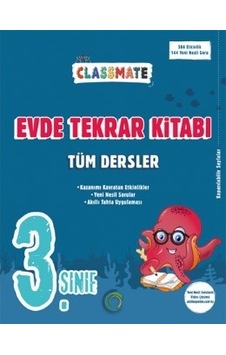 Okyanus 3. Sınıf Classmate Tüm Dersler Evde Tekrar Kitabı Okyanus 3. Sınıf Classmate Tüm Dersler Evde Tekrar Kitabı