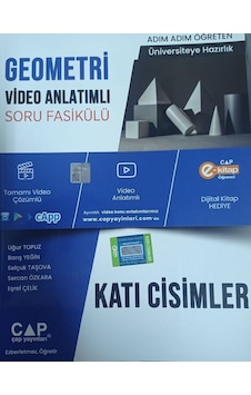 Geometri Katı Cisimler Konu Anlatımlı Soru Bankası - Çap Yayınları Geometri Katı Cisimler Konu Anlatımlı Soru Bankası - Çap Yayınları
