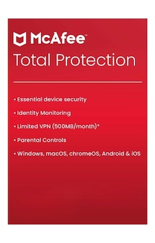 Mcafee Total Pro 2025 - 1 Cihaz 3 Yıl Win/Mac/iOS/Android Mcafee Total Pro 2025 - 1 Cihaz 3 Yıl Win/Mac/iOS/Android