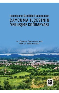 Fonksiyonel Özellikleri Bakımından Çaycuma İlçesinin Yerleşme ... Fonksiyonel Özellikleri Bakımından Çaycuma İlçesinin Yerleşme ...