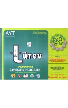 2022 Eko Kitap Rehber Matematik ile Ayt Türev Matematik Fasikülle 2022 Eko Kitap Rehber Matematik ile Ayt Türev Matematik Fasikülle