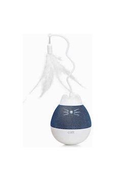Catit - 968 - Pixi Spinner Akıllı Oyuncak - Csmo-tex - Mavi Beyaz