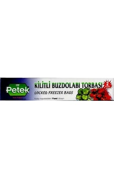 Petek Kilitli Buzdolabı Torbası 8'li 23 x 31 CM
