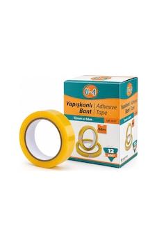 12 Adet - 12mmx66mt Para Bantı Okul - Ofis - Kırtasiye Bx40 10 12 Adet - 12mmx66mt Para Bantı Okul - Ofis - Kırtasiye Bx40 10