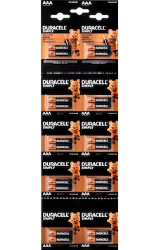 Duracell İnce Pil Alkalin 20 Parça 5570 Duracell İnce Pil Alkalin 20 Parça 5570
