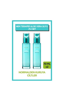 L'Oreal Paris Nem Terapisi Aloe Vera Suyu 2 x 70 ML L'Oreal Paris Nem Terapisi Aloe Vera Suyu 2 x 70 ML