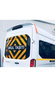 Msotodizayn Ford Transit 2019 ve Sonrası Bagaj Üstü Spoiler Aracınızın Rengi