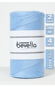 2 Mm - 200 Gr Polyester Mavi Makrome Ipi Polyester Makrome Ip Supla Ip Ve Çanta Ipliği 2 Mm - 200 Gr Polyester Mavi Makrome Ipi Polyester Makrome Ip Supla Ip Ve Çanta Ipliği