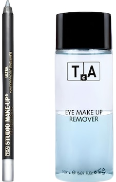 Tca Studio Make-Up Suya Dayanıklı Göz Kalemi + Göz Makyaj Temizleyici 150 ML Tca Studio Make-Up Suya Dayanıklı Göz Kalemi + Göz Makyaj Temizleyici 150 ML