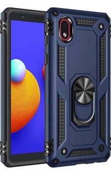 Galaxy A01 Core Kılıf Zore Vega Kapak Mavi Galaxy A01 Core Kılıf Zore Vega Kapak Mavi