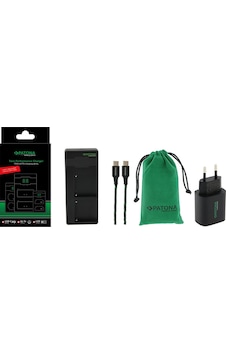Patona Premium NP-FZ100 Sony İkili USB-C Şarj Cihazı + PD20W Adaptör Patona Premium NP-FZ100 Sony İkili USB-C Şarj Cihazı + PD20W Adaptör